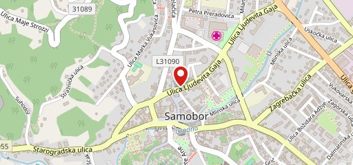 Fast Food D&D Samobor sulla mappa