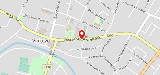 Fast Food "Joker" Vinkovci sur la carte