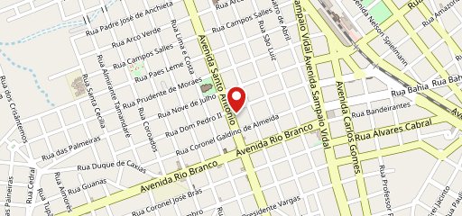 Bentô Sushi Delivery no mapa