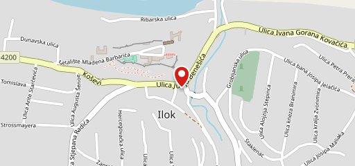 Cafe Ilok sur la carte