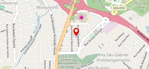 Faveral Temakeria São Carlos no mapa