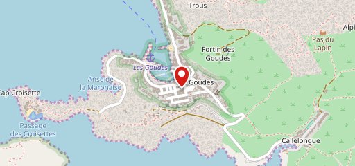 Feel Goudes sur la carte