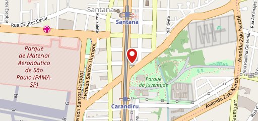 Feijão de Corda Santana no mapa