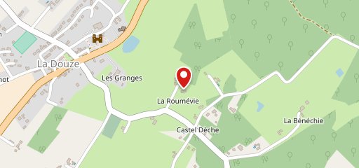 Ferme auberge de la Colline sur la carte