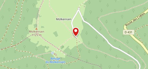 Ferme Auberge du Molkenrain sur la carte