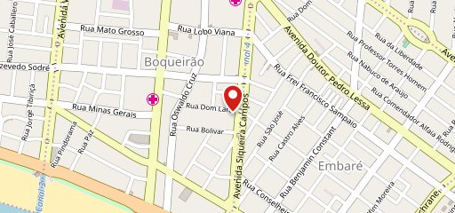 Fernandes Pizzaria Pizzaria no Boqueirão Pizzaria em Santos no mapa