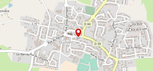 Ferté Pizza Goven sur la carte