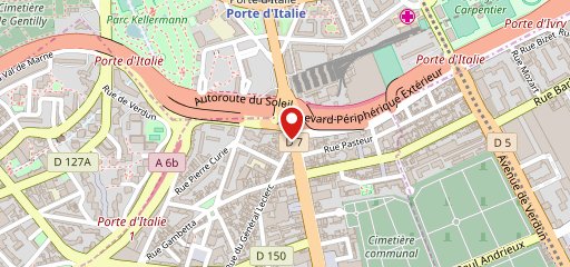 Fête à Crêpe Fête à Pizza sur la carte