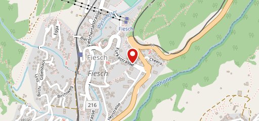 Hotel Fiescherhof sulla mappa