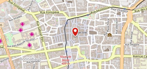 Restaurant - Fiesta Grande - Clermont Ferrand sur la carte