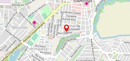 Finos Pizzaria no mapa