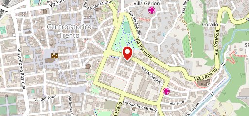 Fior di Gusto Trento sulla mappa