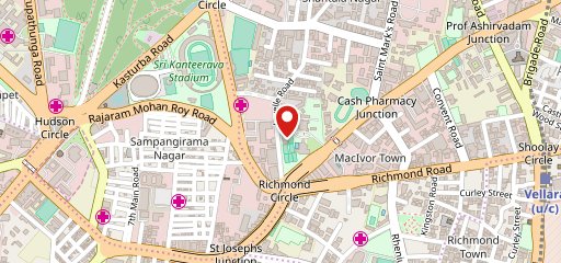 Firefly Sports Bar @ Bangalore Club on map