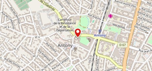 Firmin Antony sur la carte