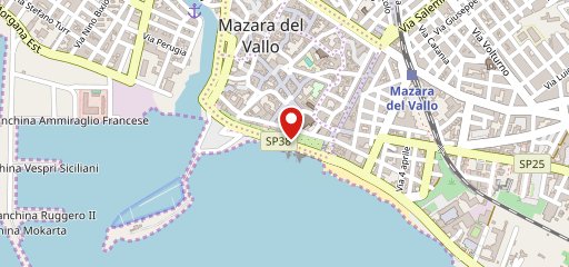 Gelateria Mazara sur la carte