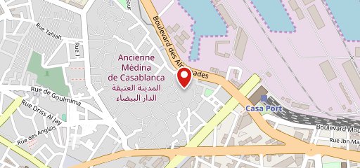 Casa Fish sur la carte