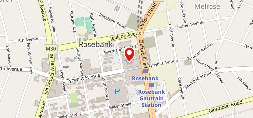 Fishmonger Rosebank sur la carte