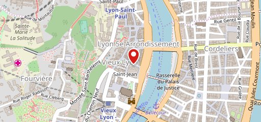 Fiston - Bouchon Lyonnais (rue Saint-Jean) sur la carte