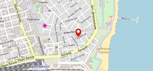 Фитнес клуб - Бургас център sur la carte