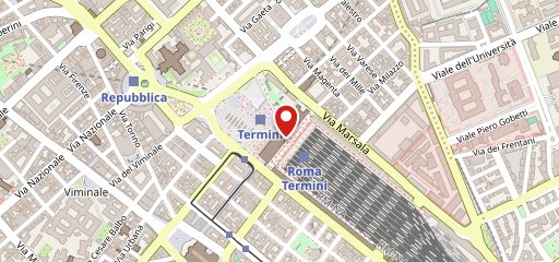 Five Guys Rome Termini sulla mappa