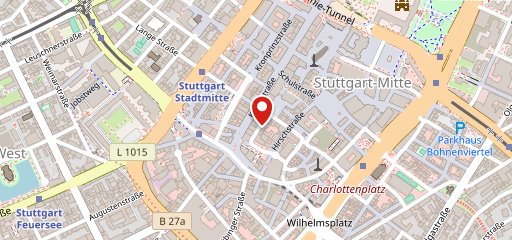 Five Guys Stuttgart Königsstraße sur la carte