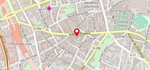 Pizzeria Bagnolet & Les Lilas PIZZA FIVE sur la carte