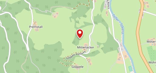 Flaggerschartenhütte sulla mappa