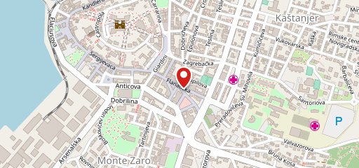 Flanatik Centar Bistro sulla mappa