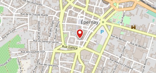 Restaurant Boyer Épernay sur la carte