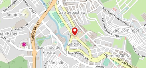 Flor e Cultura Hambúrgueria e Chopperia no mapa