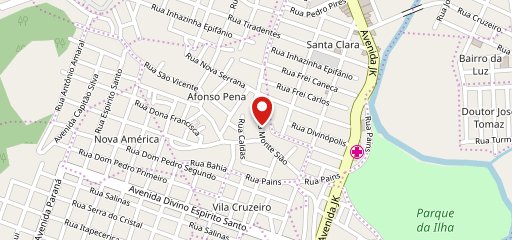 Pizzaria Florença no mapa