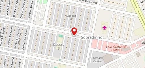 Restaurante Fogão no mapa