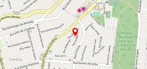 FOLHA PIZZA DELIVERY no mapa