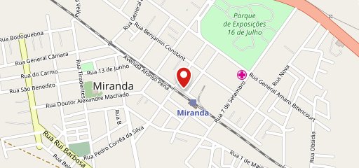 Fomeflix Miranda no mapa