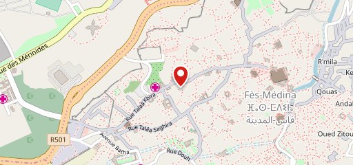 Fondouk Bazaar sur la carte