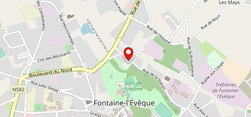 La Fontaine du Ventaire sur la carte