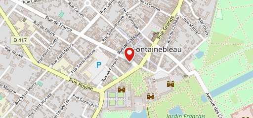 Restaurant Fontaine Kebab sur la carte