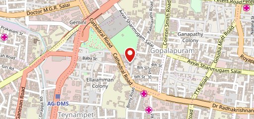 Food you takeaway on map