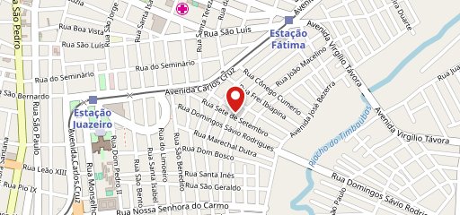 Forasteiros Burguer no mapa