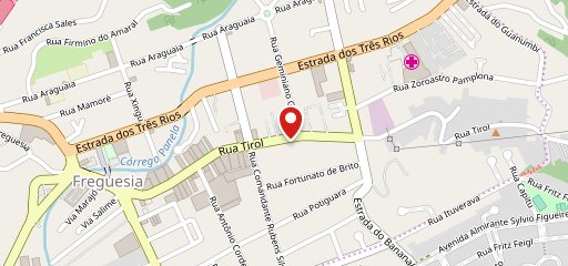 Pizzaria Fornatti no mapa