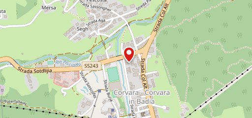 Pizzeria Fornella - Corvara in Badia sulla mappa