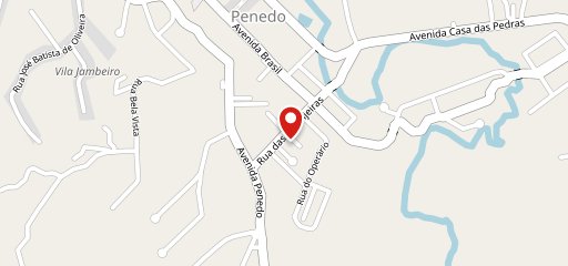 Pizzaria Forno & Lenha / Penedo no mapa