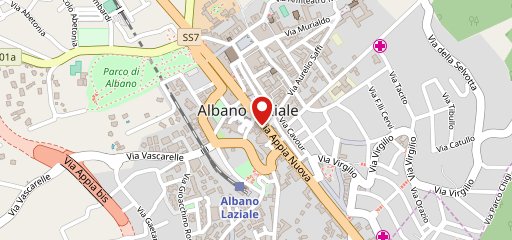 Fortini Lab - Albano Laziale sur la carte