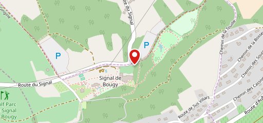 Signal de Bougy - Parc de loisirs sur la carte