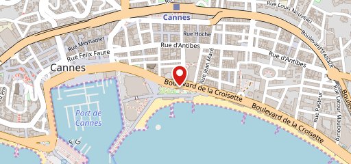 Fouquet's Cannes sur la carte