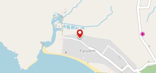 Four Plates Palolem on map