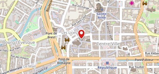 Fox and Friends Pub sur la carte