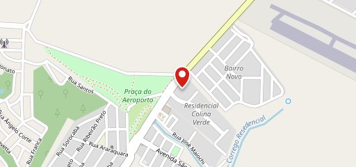 Frango atropelado no mapa