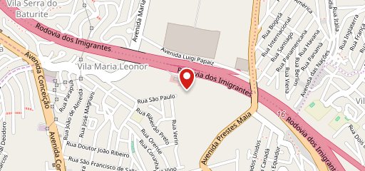 Frango Assado no mapa