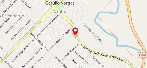 Frango Frito Getúlio Vargas no mapa